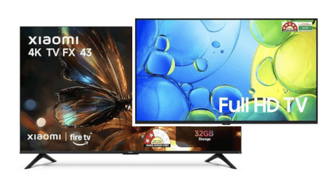 Mi 43 Inch 4K Smart TV OR Samsung 43 Inch FHD Smart TV