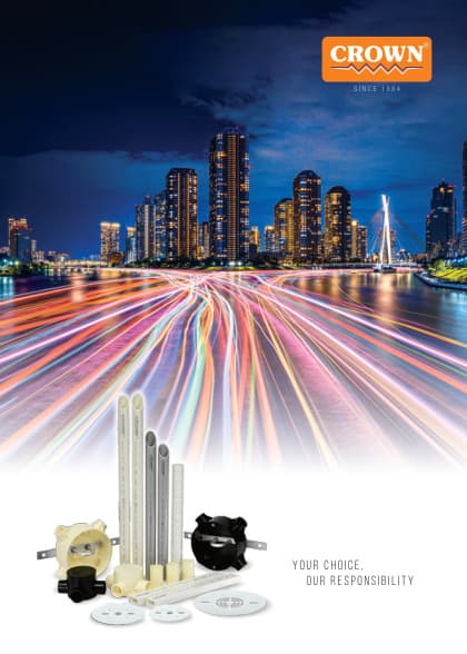 CROWN Electrical Brochure cover